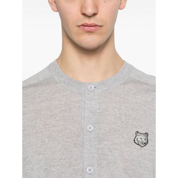Maison Kitsuné Men's Fox Head Patch Cardigan
